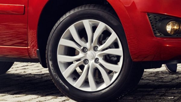 Close Up of Alloy Wheel