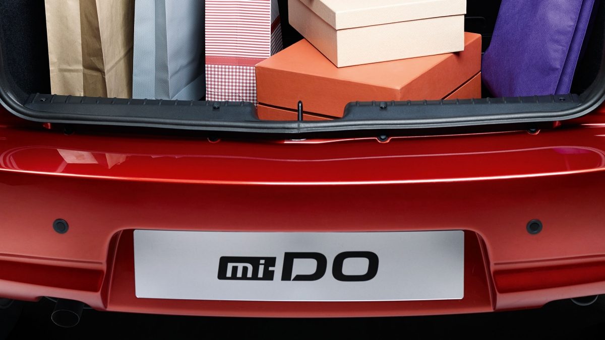 Head on Rear Shot with Parking Sensor