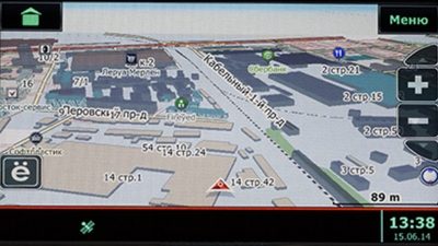 Navigation System Screen