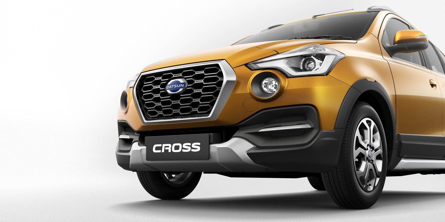 Datsun Cross front of vehicle