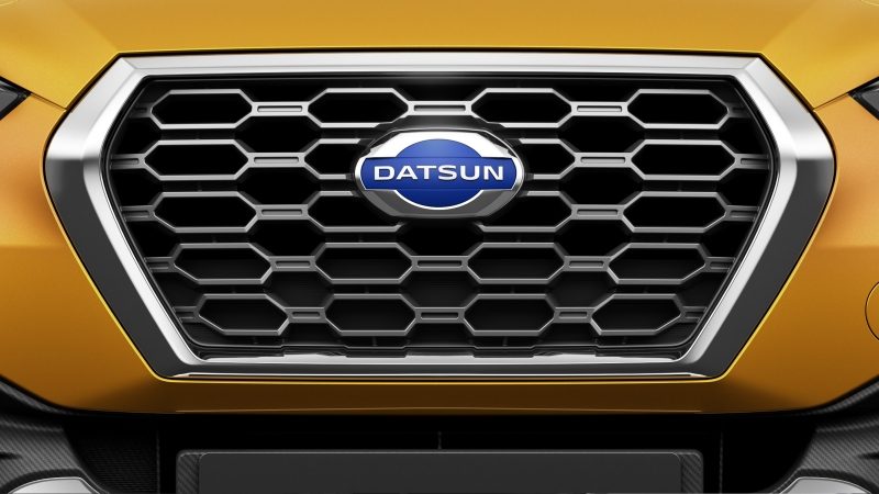 Datsun Cross grille with Datsun logo