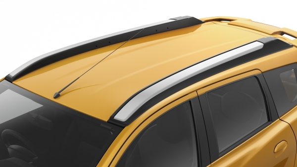 Datsun Cross roof rails shown from above